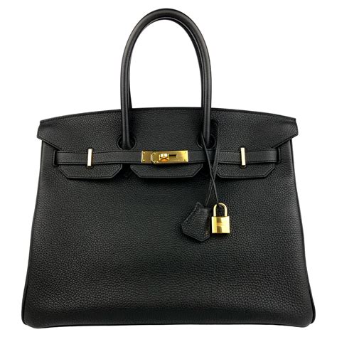 hermes birkin black 35cm|hermes birkin 35 for sale.